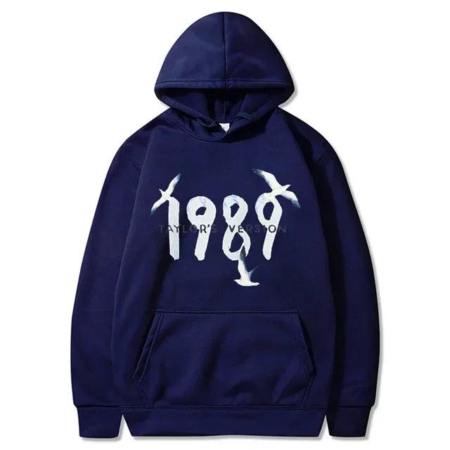 TAYLOR SWIFT 1989 T.S. Taylor Swift Men's and Women's Hooded Sweater Unisex Hoodies Sweatshirts Pullover Loose Top Tee - Durage Collection