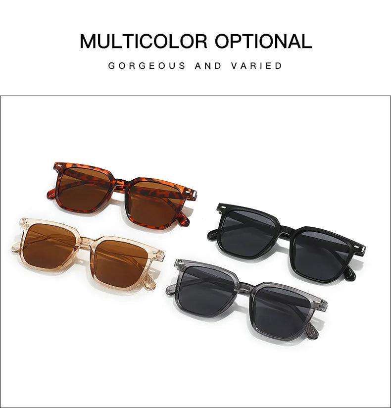 2024 Fashion New Sunglasses Men High Quality Retro Square Sunglasses Women Retro Sunglasses Women Classic Oculos De Sol Feminino - Durage Collection