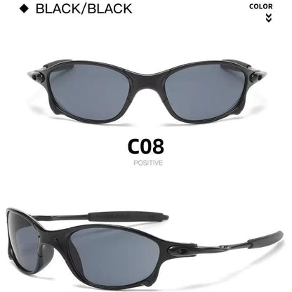 MTB Man Polarized Sunglasses Cycling Glasses UV400 Fishing Sunglasses Metal Bicycle Goggles Cycling Eyewear Riding Glasses D4-3 - Durage Collection