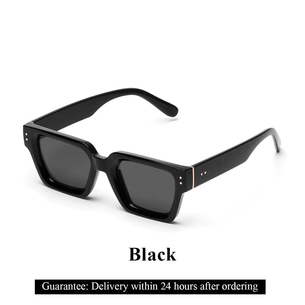 Ruiao 2024 Whole Luxury Premium Shades Designer Black Brand Sunglasses Mens Square Sun Glasses For Women - Durage Collection