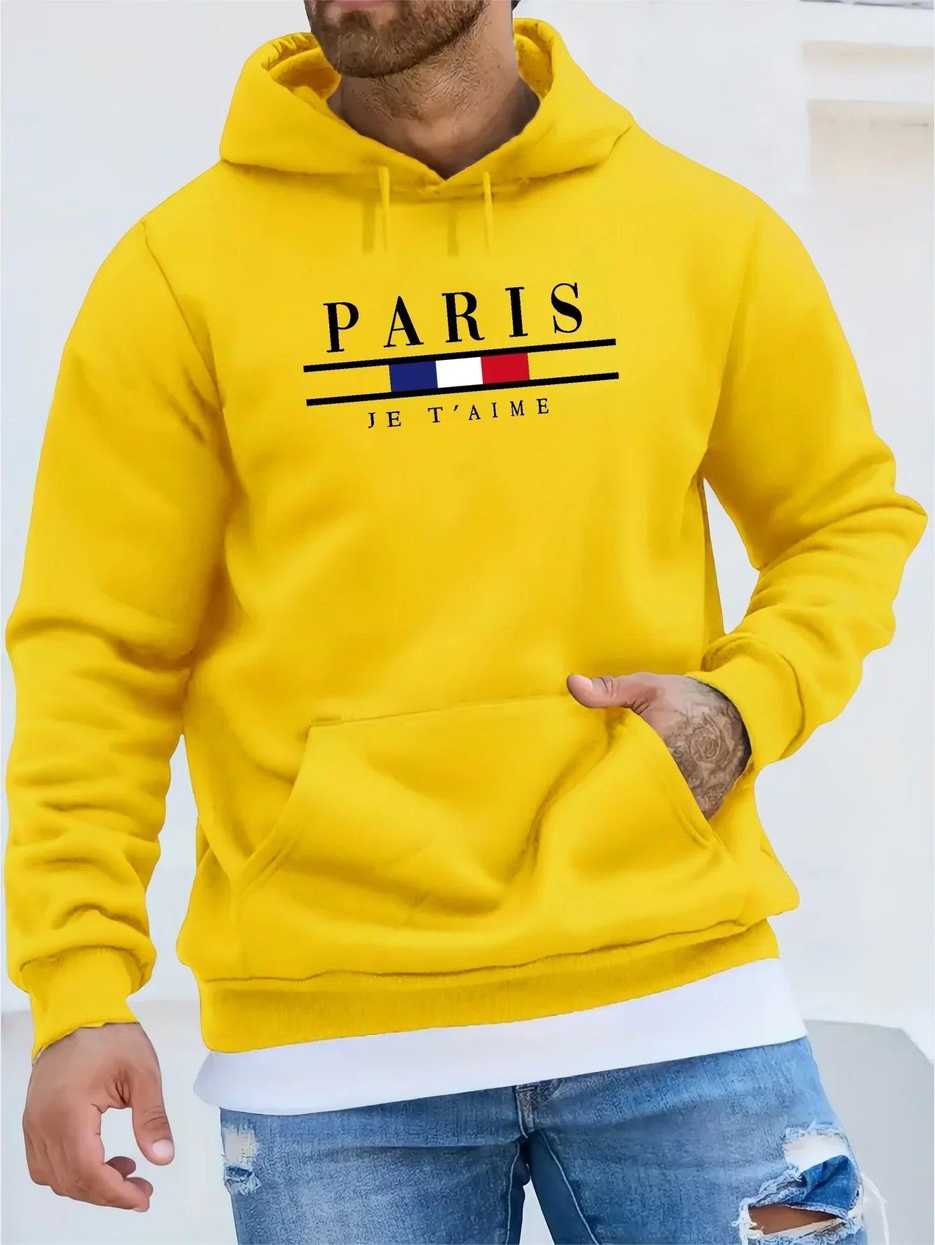 Fashionable Men's Hoodie with Street Casual Sports Style Long Sleeve - Durage Collection