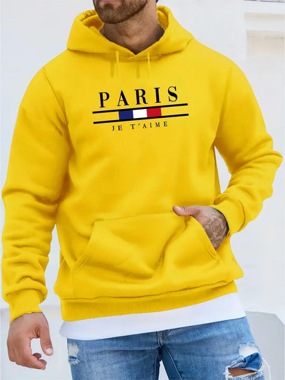 Fashionable Men's Hoodie with Street Casual Sports Style Long Sleeve - Durage Collection