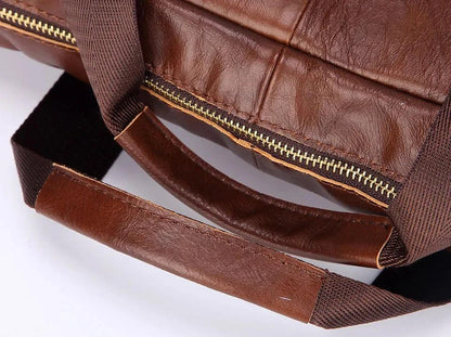 Genuine Leather Men's Crossbody Shoulder Bag - Durage Collection