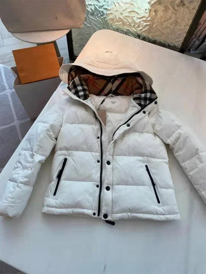 Vintage Plaid Down Jacket - Durage Collection
