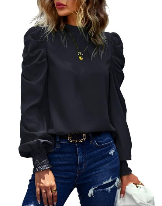 Bubble Sleeve Blouse - Durage Collection