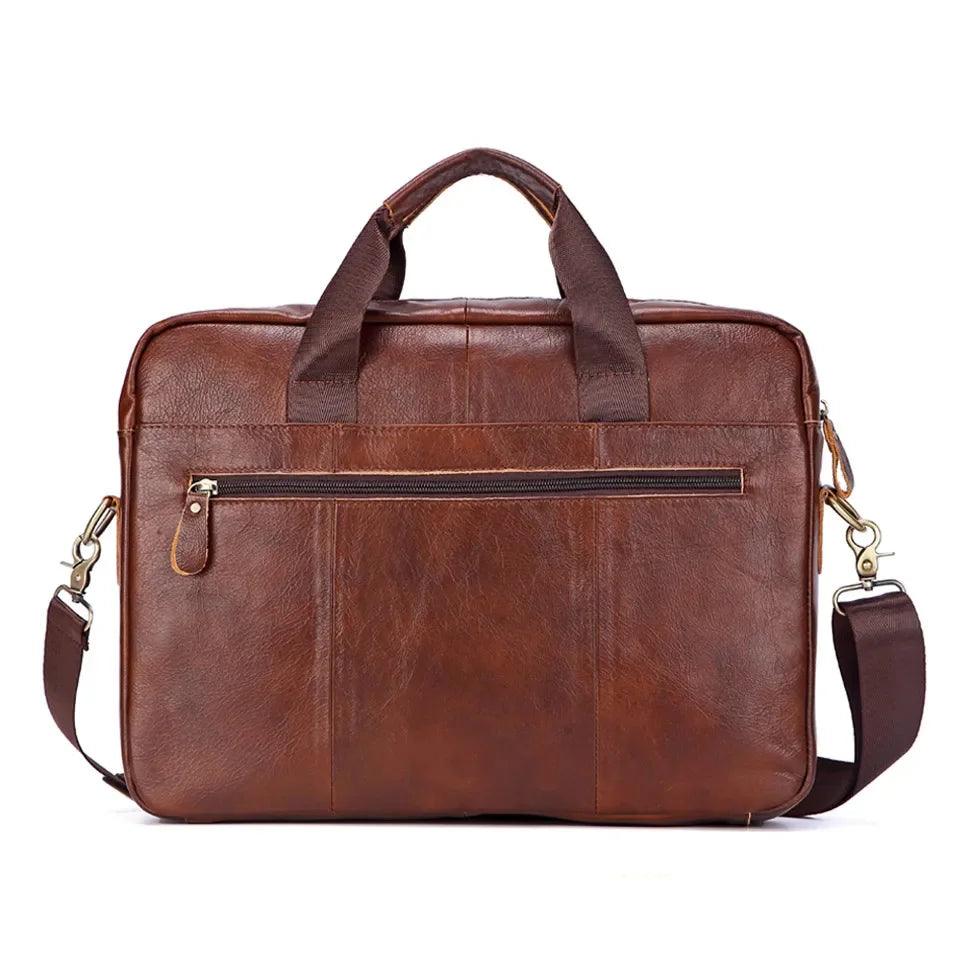 Genuine Leather Men's Crossbody Shoulder Bag - Durage Collection