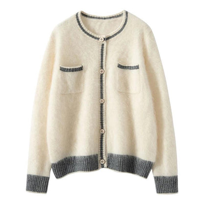 Cashmere O-Neck Cardigan - Durage Collection