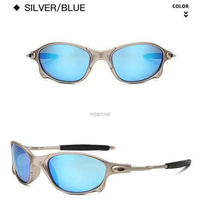 MTB Man Polarized Sunglasses Cycling Glasses UV400 Fishing Sunglasses Metal Bicycle Goggles Cycling Eyewear Riding Glasses D4-3 - Durage Collection