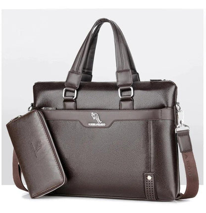 Men's Leather Crossbody Bags - Durage Collection