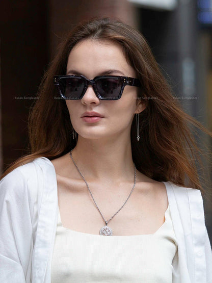 Ruiao 2024 Whole Luxury Premium Shades Designer Black Brand Sunglasses Mens Square Sun Glasses For Women - Durage Collection