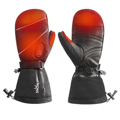 Winter Warm Heated Ski Gloves Heated Gloves Rechargeable Battery Snowboard Gloves Windproof Waterproof Men Women Thermal - Durage Collection