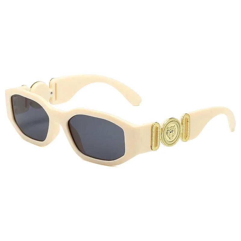 New Retro Irregular Square Sunglasses for Women Men Fashion Designer Small Frame Sun Glasses Trending Product Shades UV400 - Durage Collection