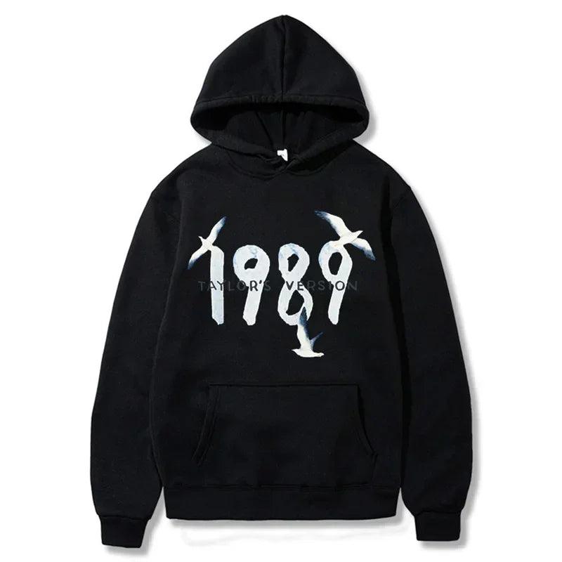 TAYLOR SWIFT 1989 T.S. Taylor Swift Men's and Women's Hooded Sweater Unisex Hoodies Sweatshirts Pullover Loose Top Tee - Durage Collection