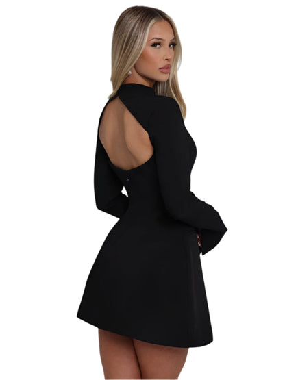 AllureBack Backless Mini Dress - Durage Collection