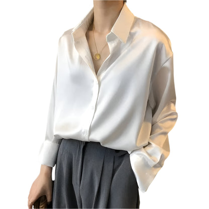 Cotton Blouse White Shirt Fashion Women Blusas Mujer De Moda OL Style Tops Casual Ladies Long Sleeve Shirts and Blouses 3496 - Durage Collection