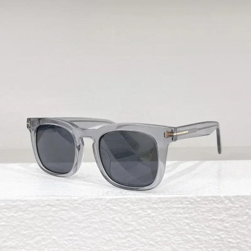 New sunglases women men designer black pilot trendy beach TF0775 sun glasses festival oculos de sol feminino box - Durage Collection
