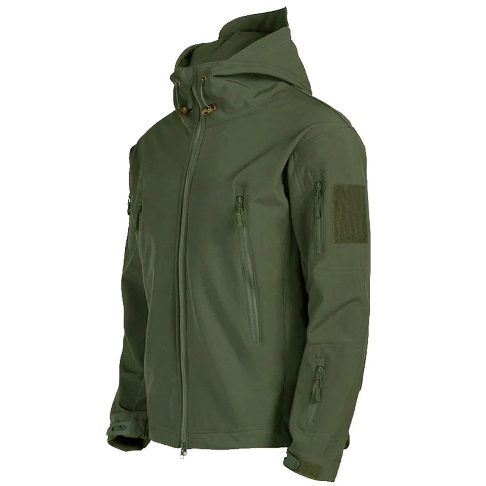 Military Shark Skin Soft Shell Jackets Men Tactical Windproof Waterproof - Durage Collection