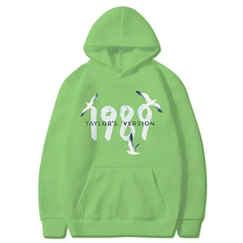 TAYLOR SWIFT 1989 T.S. Taylor Swift Men's and Women's Hooded Sweater Unisex Hoodies Sweatshirts Pullover Loose Top Tee - Durage Collection