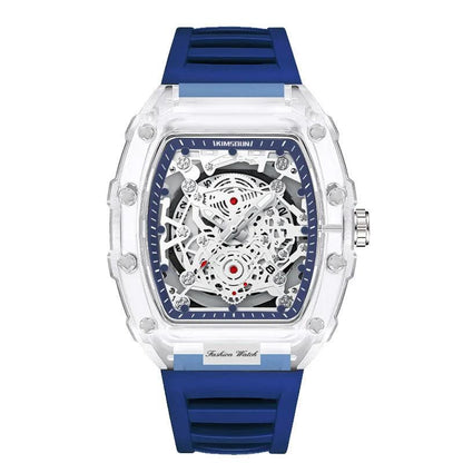 UTHAI BK134 Personalized Transparent Hollow Barrel Quartz Watch - Durage Collection