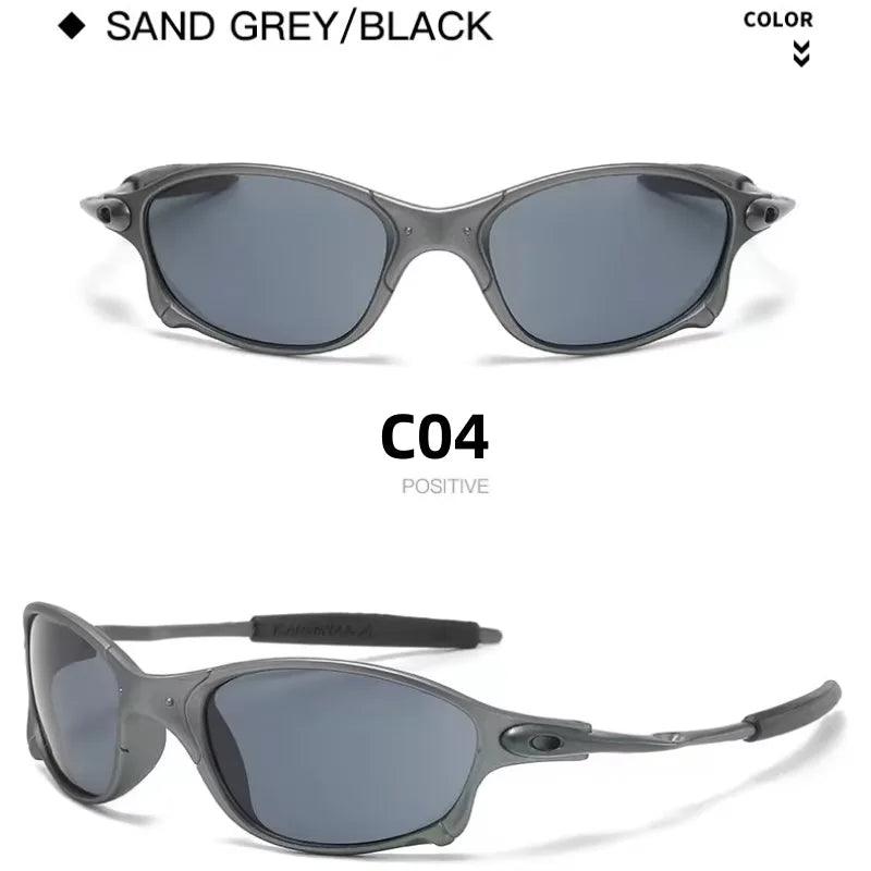 MTB Man Polarized Sunglasses Cycling Glasses UV400 Fishing Sunglasses Metal Bicycle Goggles Cycling Eyewear Riding Glasses D4-3 - Durage Collection