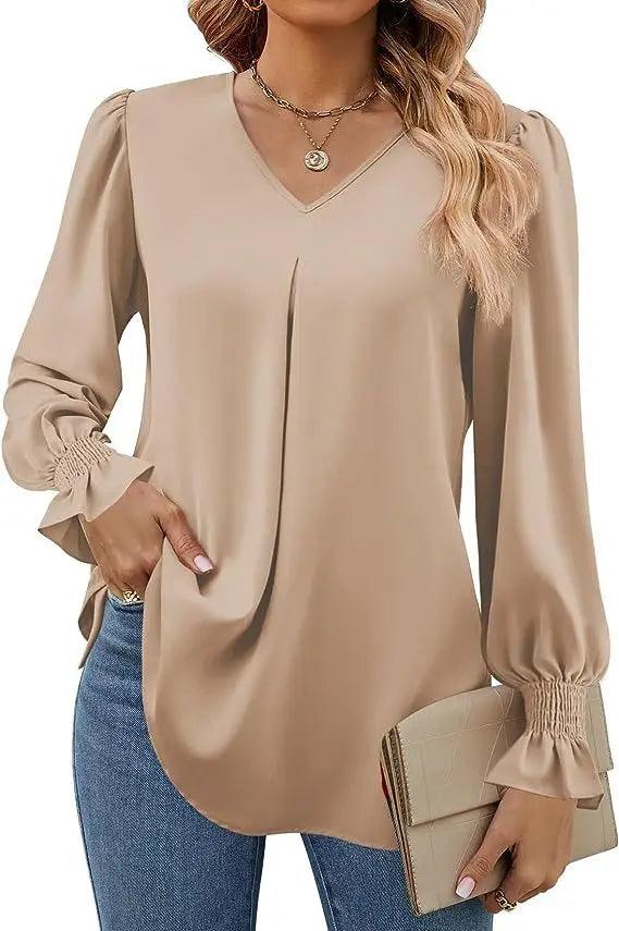 Chiffon Pullover Blouse - Durage Collection