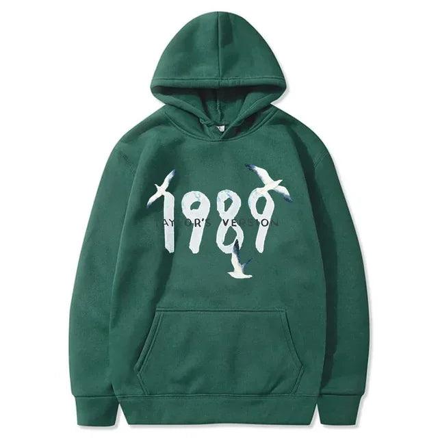 TAYLOR SWIFT 1989 T.S. Taylor Swift Men's and Women's Hooded Sweater Unisex Hoodies Sweatshirts Pullover Loose Top Tee - Durage Collection