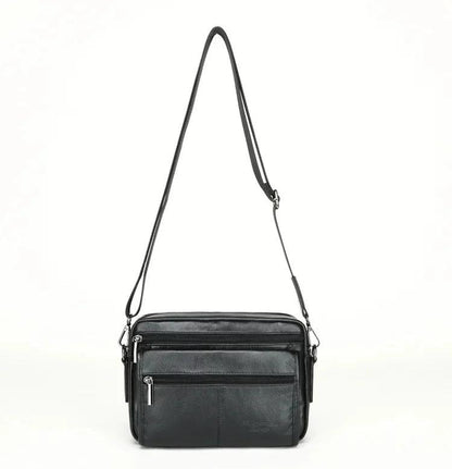 Vintage Genuine Leather Men’s Shoulder Bag - Durage Collection