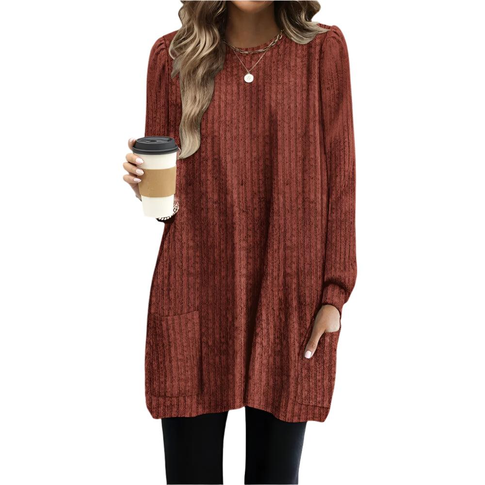 Autumn Puff Sleeve Blouse - Durage Collection