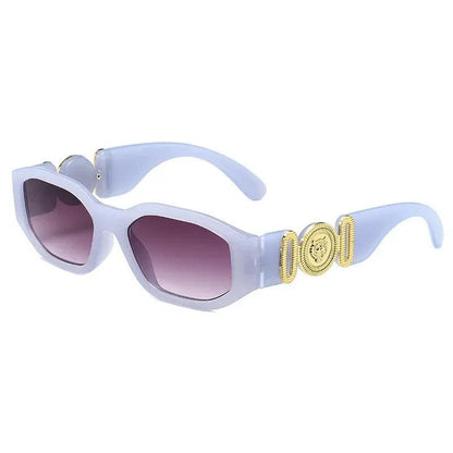 New Retro Irregular Square Sunglasses for Women Men Fashion Designer Small Frame Sun Glasses Trending Product Shades UV400 - Durage Collection