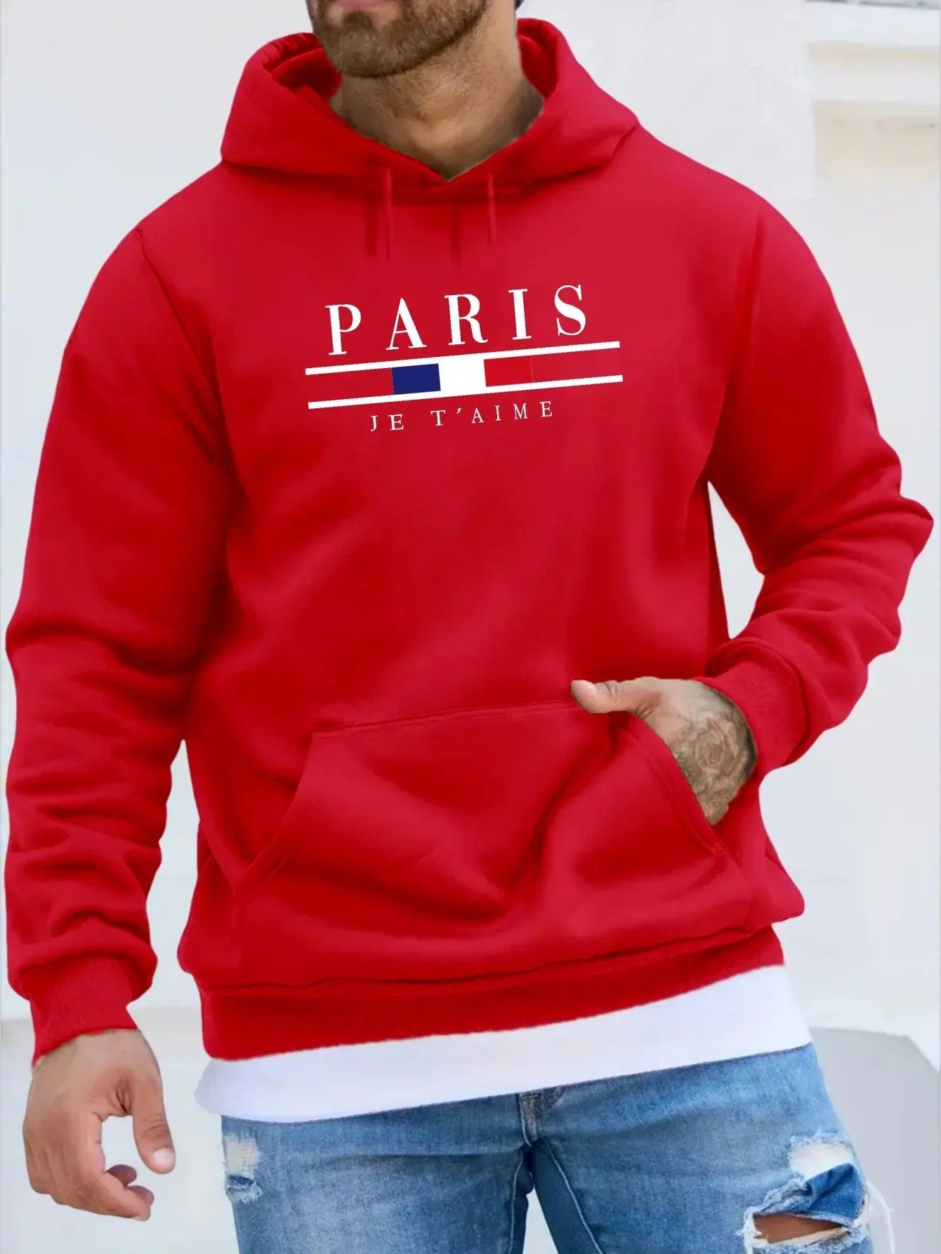 Fashionable Men's Hoodie with Street Casual Sports Style Long Sleeve - Durage Collection