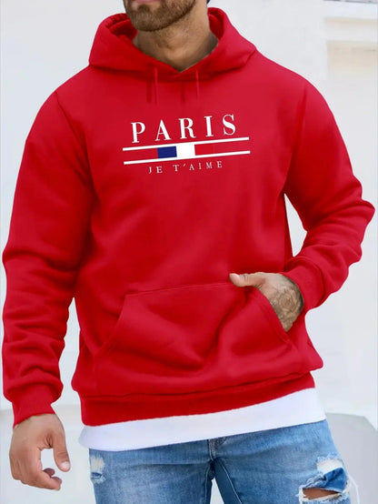 Fashionable Men's Hoodie with Street Casual Sports Style Long Sleeve - Durage Collection