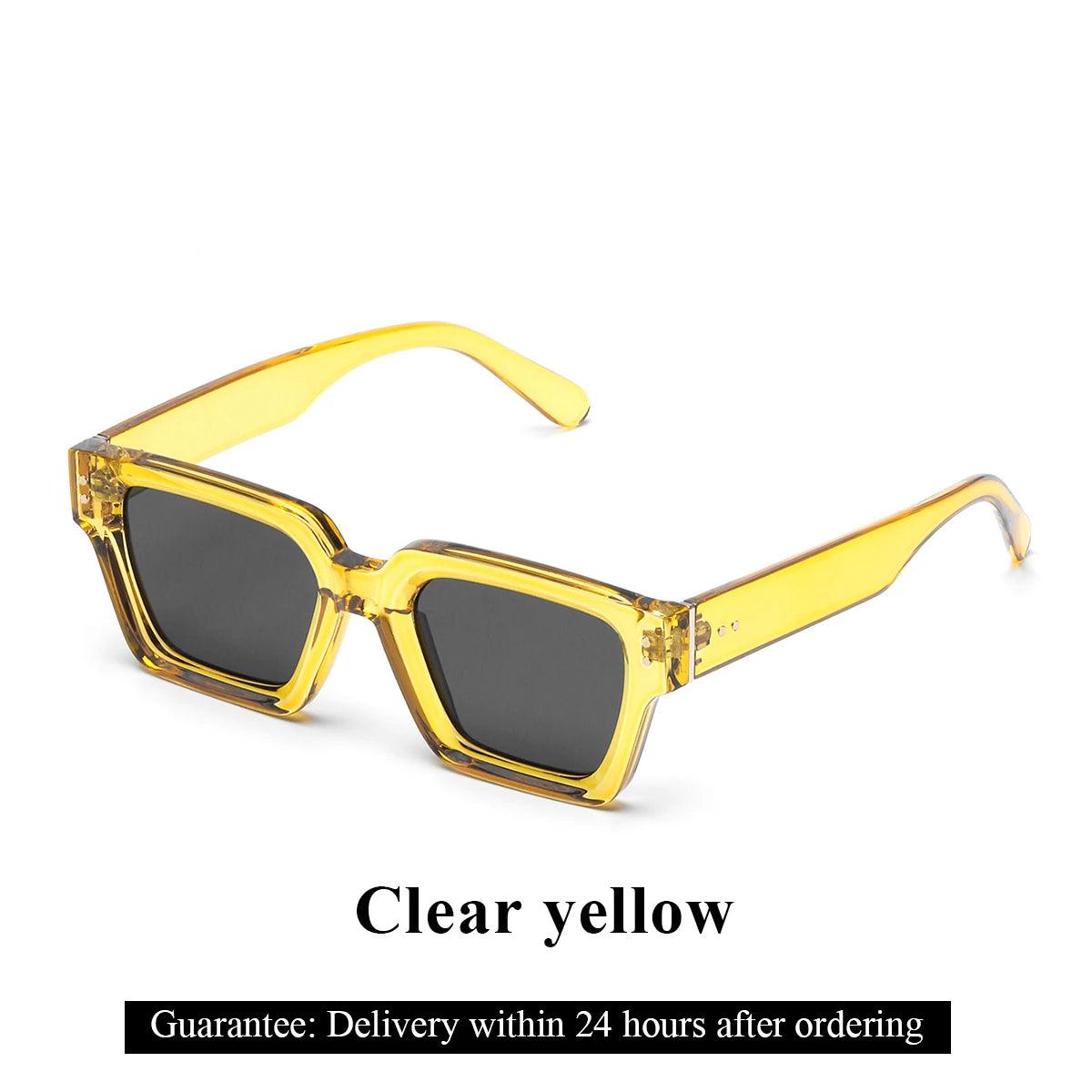 Ruiao 2024 Whole Luxury Premium Shades Designer Black Brand Sunglasses Mens Square Sun Glasses For Women - Durage Collection