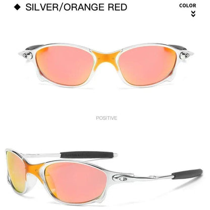 MTB Man Polarized Sunglasses Cycling Glasses UV400 Fishing Sunglasses Metal Bicycle Goggles Cycling Eyewear Riding Glasses D4-3 - Durage Collection