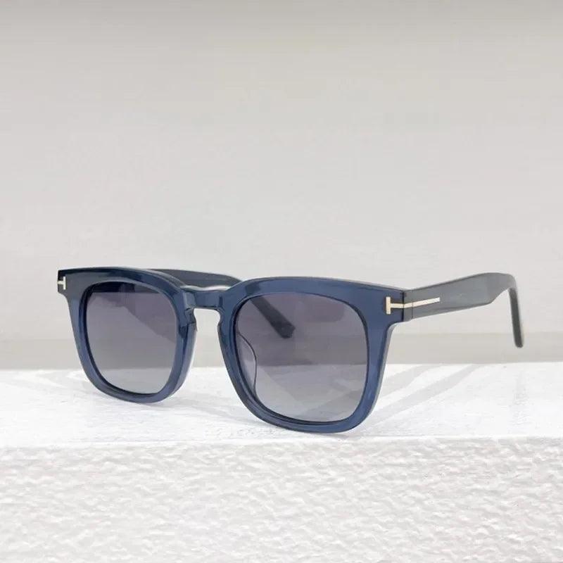 New sunglases women men designer black pilot trendy beach TF0775 sun glasses festival oculos de sol feminino box - Durage Collection