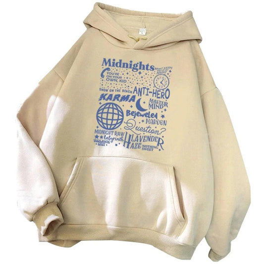 Taylor Midnights Hoodie Unisex Music Lover's Sweatshirt - Durage Collection