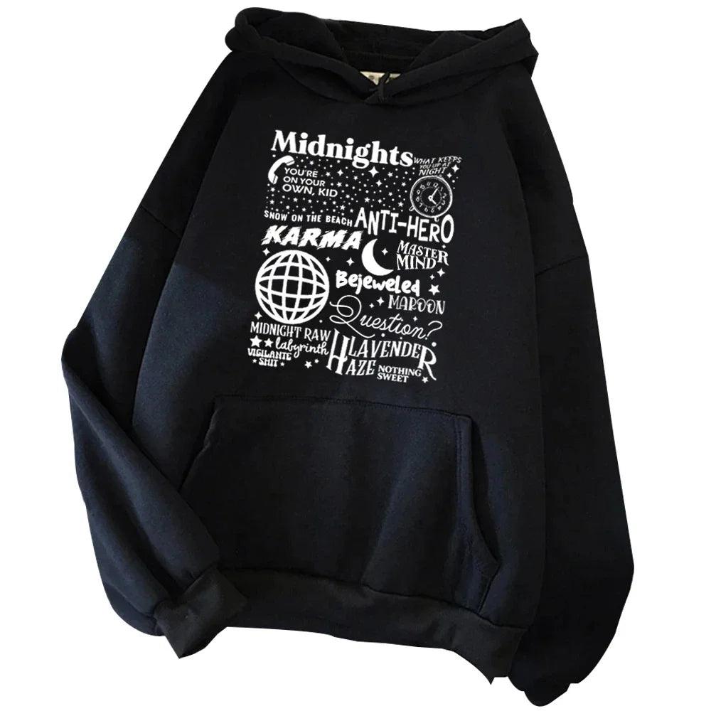 Taylor Midnights Hoodie Unisex Music Lover's Sweatshirt - Durage Collection