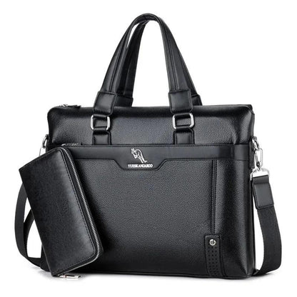 Men's Leather Crossbody Bags - Durage Collection