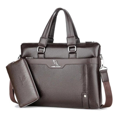 Men's Leather Crossbody Bags - Durage Collection