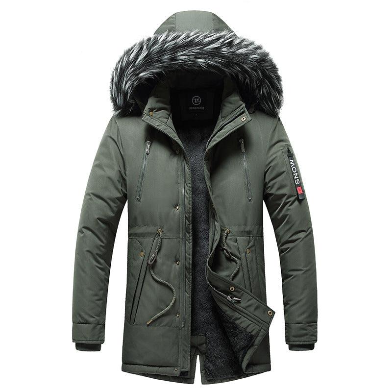 Casual Korean-style Cotton-padded Coat For Men - Durage Collection