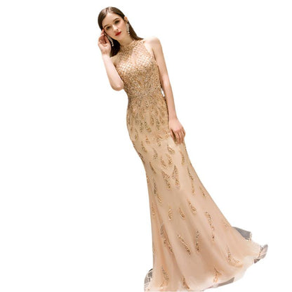 EternaFleur Fishtail Evening Gown - Durage Collection