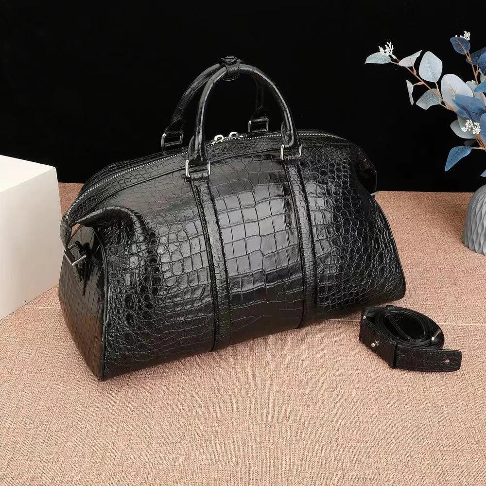 Certainly To create an effective SEO strategy for the Luxury Dae Mens Crocodile Leather Handbag well craft a product page title meta description and URL handler that incorporate relevant keywords to attract potential customers and search enginesProduct Pa - Durage Collection