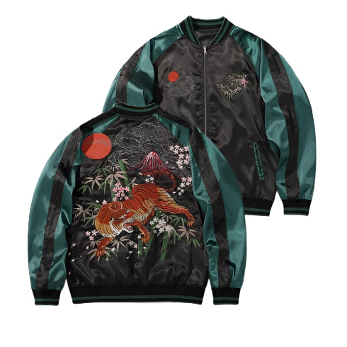 Embroidered Tiger Mountain Jacket - Durage Collection