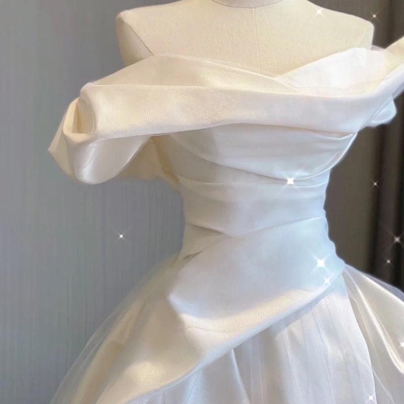 Temperament Princess Style French Satin Tail - Durage Collection