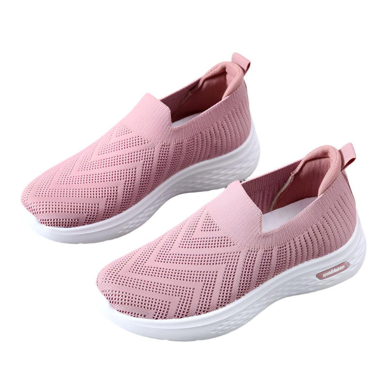 Casual Mesh Shoes Sock Slip On Flat Shoes For Women Sneakers Casual Soft Sole Walking Sports Shoe - Durage Collection