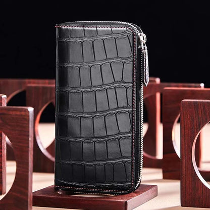 Certainly Heres an optimized SEO setup for the Genuine Alligator Skin Mens Large Capacity Handbag Wallet Product Page TitleGenuine Alligator Skin Mens Large Capacity Handbag Wallet Luxury Style Meta DescriptionDiscover the epitome of luxury with our Gen - Durage Collection