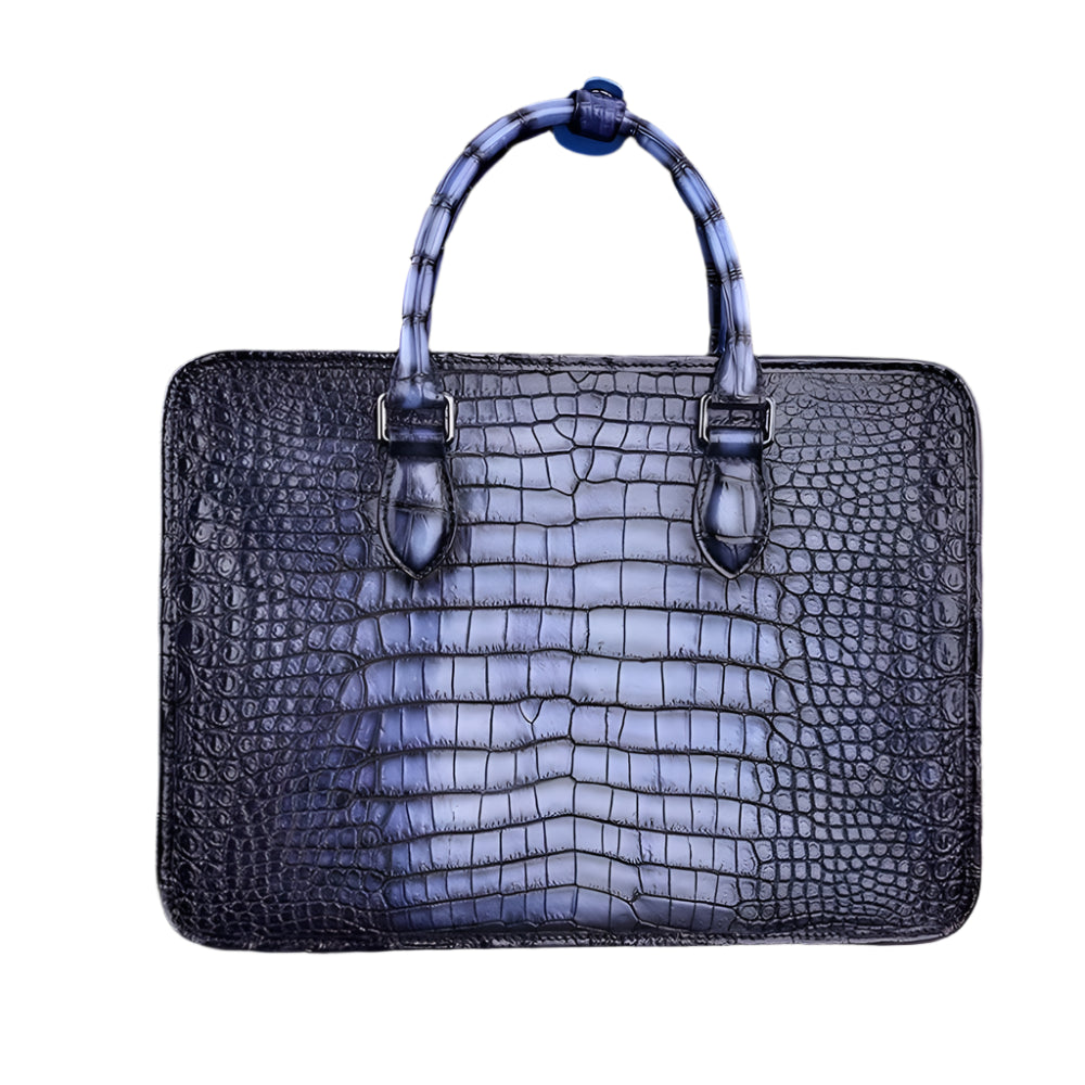 Certainly Heres an SEO suggestion for a luxury crocodile leather mens briefcase handbag Product Page TitleLuxury Crocodile Leather Mens Briefcase Handbag Premium Quality Meta DescriptionDiscover the elegance and sophistication of our Luxury Crocodile Lea - Durage Collection