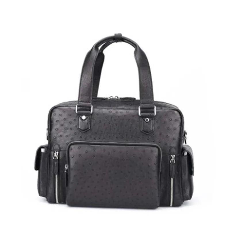 Certainly Heres a suggested SEO package for the New Arrival Ostrich Leather Mens Business Travel BagProduct Page TitleLuxury Ostrich Leather Mens Business Travel Bag New ArrivalMeta DescriptionDiscover sophistication and style with our New Arrival Ostric - Durage Collection