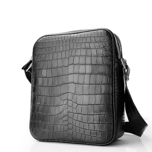 Weita Crocodile Men’s Shoulder Bag - Durage Collection