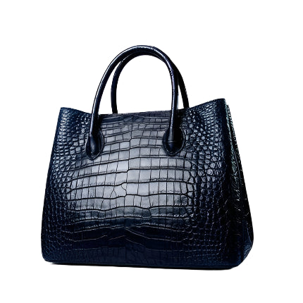 Luxurious Yuanyu Womens Large Crocodile Leather Handbag - Durage Collection